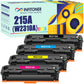 HP Compatible W2310A/W2311A/W2312A/W2313A Toner Cartridge 4-Pack Combo